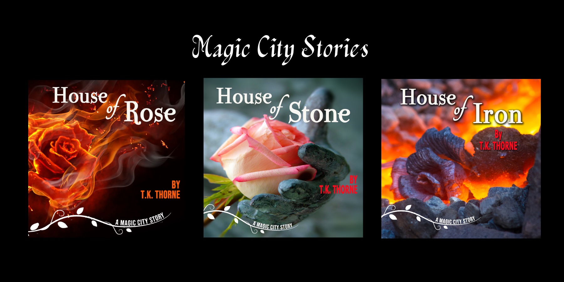 3 Audio Books-Black Background